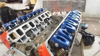 Установка и регулировка роликового коромысла на моем SBF 308