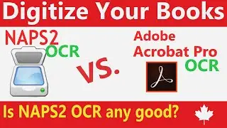 OCR Showdown: Unveiling the Best for Book Digitization: Comparison: NAPS2 vs Adobe Acrobat