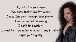 Ella Mai – Gut Feeling Lyrics