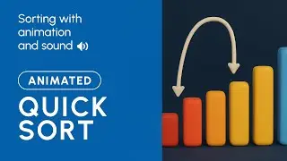 Quick Sort Algorithm Demonstration | Animated Visualization