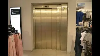 2006 Schindler EuroLift MRL traction elevator @ H&M, Europark Shopping mall