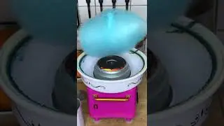 Make Sweet Memories with This Mini Electric Cotton Candy Machine! #candyflossmaker