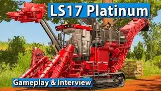 LS17 PLATINUM Edition Gameplay und Interview ► gamescom 2017