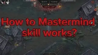 Vampire's Fall: How to Mastermind Works?