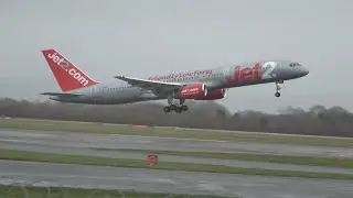 Jet2 757-200 G-LSAA & G-LSAI Departing Manchester Airport, February 2022