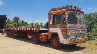 Ashok Leyland Tractor Trailer Jeep 4019 - Triple Axle 2018 BS4 #trailer #trucks #jeep jeep