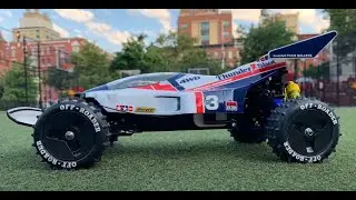 Tamiya ThunderShot Test Run on Astroturf (Wait for the last scene!)