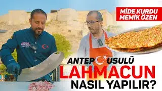 ANTEP USULÜ SEBZELİ LAHMACUN YAPTIK!  #ciğercimustafa #midekurdu #gaziantep