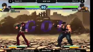 Russell vs Kris C - Grand Finals - KOF XIII - Thursdays @ GameClucks - GCFGL Week Fourteen