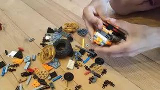 Сборка раллийного мотоцикла Коула из набора LEGO NINJAGO (70672)