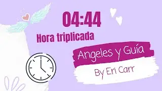 Hora triplicada a 04:44⏰✨ Significado angelical, espiritual, numerológico y en el amor 💗
