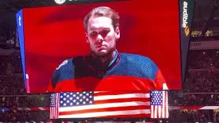 NJ Devils NY Rangers GAME 7 National Anthem by Arlette