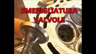 Smerigliare le valvole, con Smerigliatrice da trapano, moto Kawasaki KLR 600