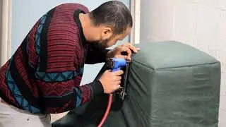 DIY-Comment fabriquer un Pouf en Cuir ? /Omar Best Design