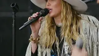 Miley Cyrus, Marc Cohn perform at the Beale Street Music Festival