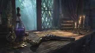  Pirate Cabin Ambience | Treasure Room |Captain Quarters | Magic Gold