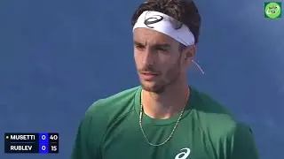 Lorenzo Musetti vs Andrey Rublev Highlights Hong Kong Open 2026