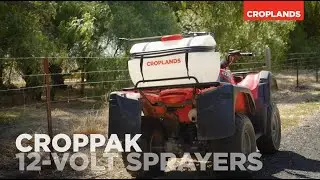 Croplands CropPak 12-volt Sprayers | 30, 60, 100 litre tanks