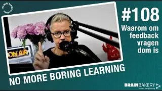 108. No More Boring Learning Podcast: Waarom om feedback vragen dom is.