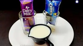 Chocolate Oreo Milkshake without Mixer Grinder | Just 3 Ingredients |  Layered Oreo Milkshake |