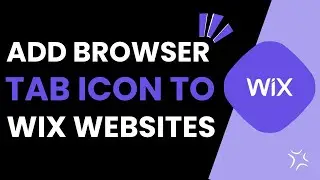 How To Add Browser Tab Icon To Wix Website