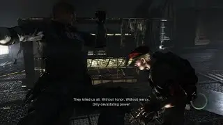 Resident Evil 4 Remake Leon vs Krauser Knife