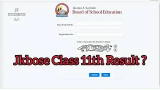 Jkbose Class 11th Result 2023