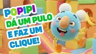Popipi - Dá um Pulo e Faz um Clique! 🎵 Música Infantil Animada