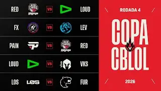 Copa CBLOL 2026 | Rodada 4 | Md1