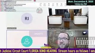 Initial appearance Maricopa County Superior Court ARIZONA 12/08/2025 PM Stream