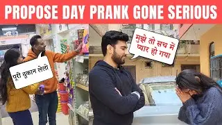 Propose Day Prank Gone Wrong😱Valentine Day Special #valentinesday #triphippies