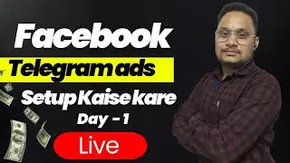 Hw to run Facebook ads for Telegram channel 2026 ✅ Day 1 Class of meta ads