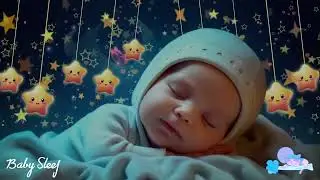 Soothing Baby Sleep Music 🌜 Mozart Brahms Lullaby 🎼 Deep Sleep Music for Gentle Healing - 24h No Ads