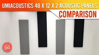 UMIACOUSTICS 48x12x2 Acoustic Panels COMPARISON