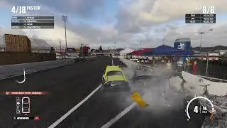 Wreckfest Multiplayer Online Racing, Figure 8, Realistic Damage, no Commentary