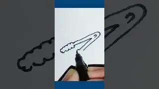Tongs Drawing #shorts #youtubeshorts #drawing #creative