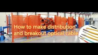 How to make distribution and breakout optical cable-70mm optical cable sheathing line