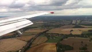 BMI Baby 737-300 Landing EMA