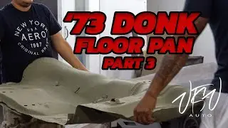 1973 Chevy Caprice Classic convertible COMPLETE Floor pan replacement !! PART 3