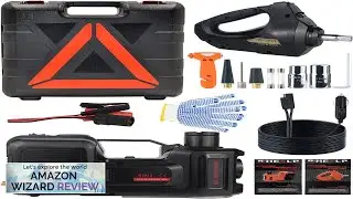 Electric Car Jack Kit 5Ton 12V Hydraulic Car Jack Portable Electric Jack Review