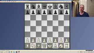 Chess. English Opening: King's English variation, Keres Defense.