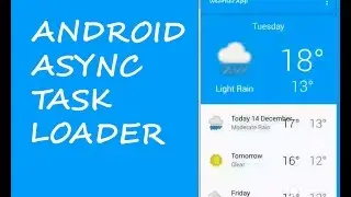 ANDROID ASYNC TASK LOADER