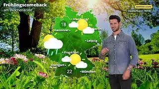7-Tage-Wetter: Sommertemperaturen kehren zur&uuml;ck