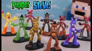 Fnaf HeroWorld Funko Five Nights at Freddy's Unboxing Action Figures Series 1 Toys