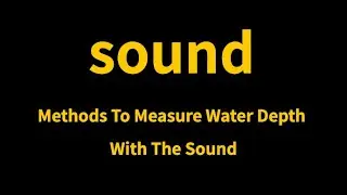 sound (in Geography)
