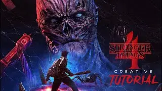 Photoshop Tutorial / Stranger Things 4 Creative Manipulation / Photo Manipulation/ Photoshop Editing