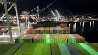 Time Lapse (Halloween): Spooky Season at the Port of Los Angeles