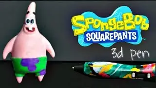 3d pen creation patrick star|||best friends spongebob squarepant - by Ed