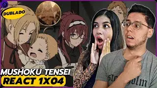 DE MAL À PIOR! O PAI ENGRAVIDOU A EMPREGADA! | REACT MUSHOKU TENSEI DUBLADO 1X04