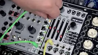 SDS Digital VCO -One 3HP eurorack module with many functions like Wavetable VCO, Envelope,Quantizer